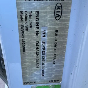 Kia Sportage 2013 White Auto Diesel