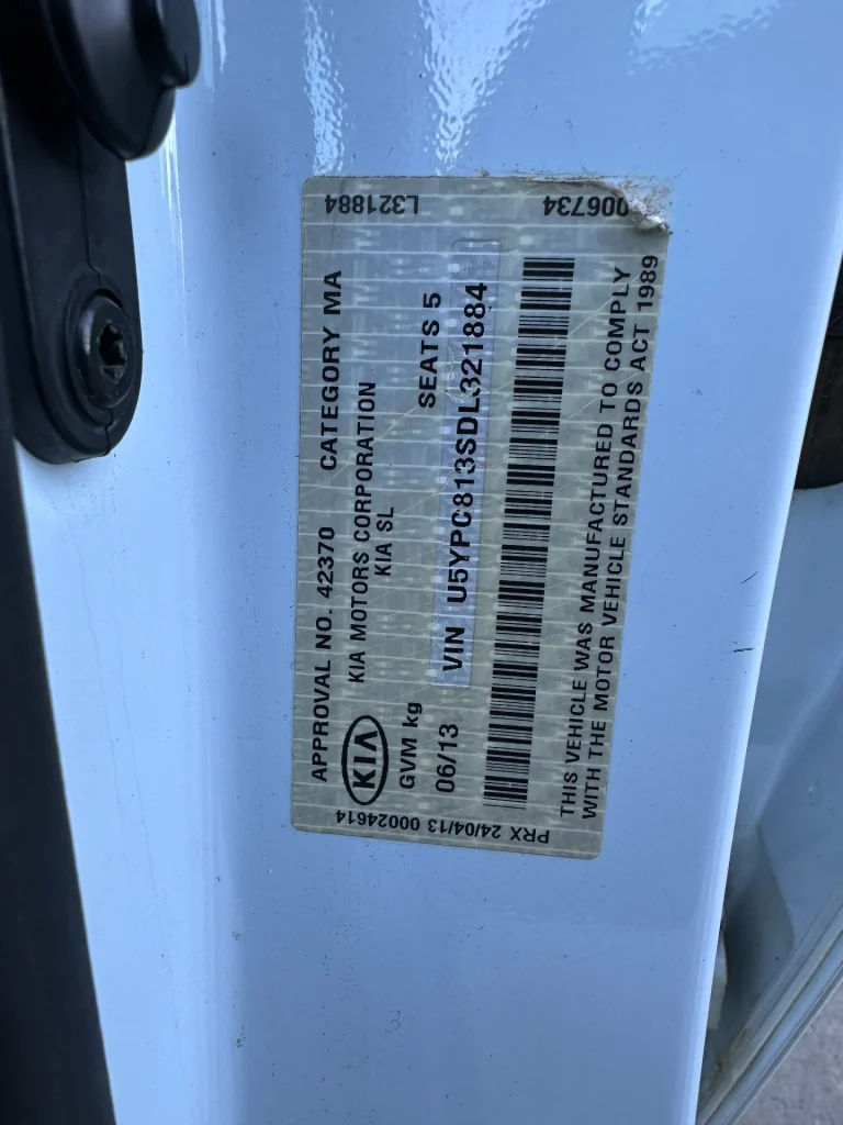 Kia Sportage 2013 White Auto Diesel