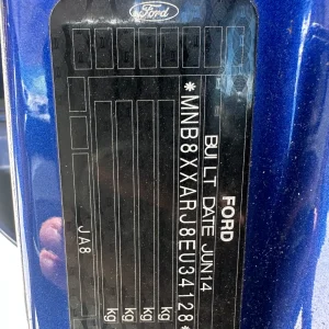 Ford Fiesta 2014 Blue Auto Petrol