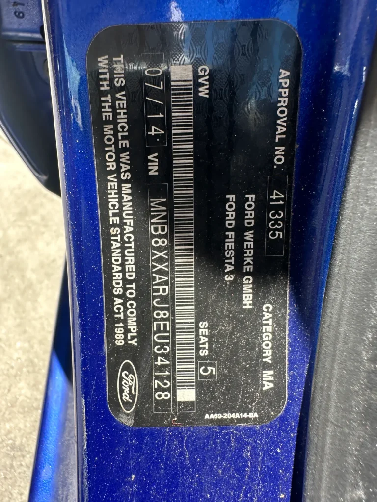 Ford Fiesta 2014 Blue Auto Petrol