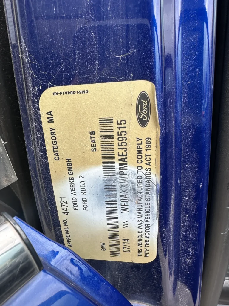 Ford Kuga 2014 Blue Auto Petrol