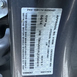 Hyundai IX35 2014 Grey Manual Petrol