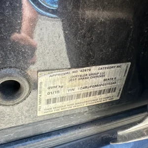 Jeep Cherokee 2014 Grey Auto Diesel