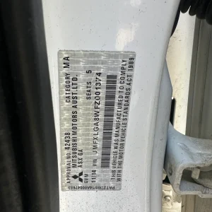 Mitsubishi ASX 2014 White Auto Diesel