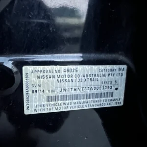 Nissan X-Trail 2026 Black Auto Petrol