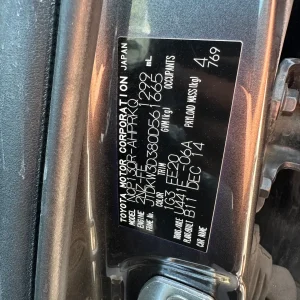 Toyota Yaris 2014 Grey Auto Petrol