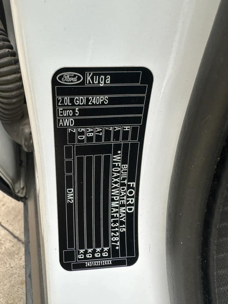 Ford Kuga 2015 White Auto Petrol