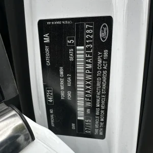 Ford Kuga 2015 White Auto Petrol