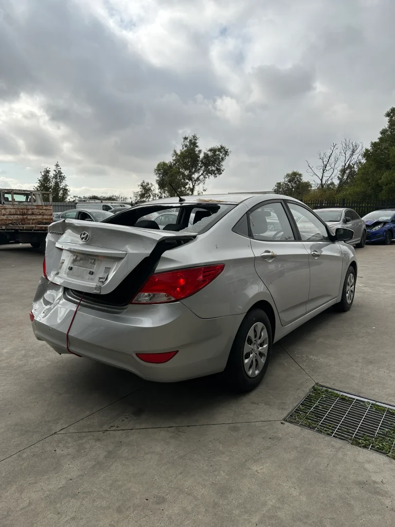 Hyundai Accent 2015 Silver Auto Petrol