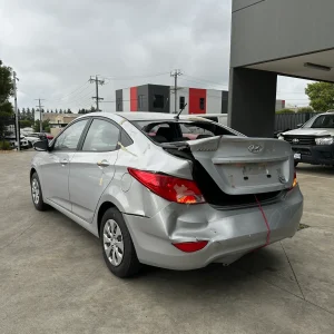 Hyundai Accent 2015 Silver Auto Petrol