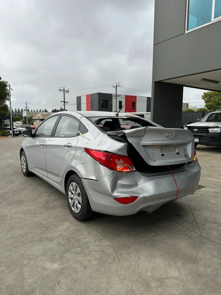 Hyundai Accent 2015 Silver Auto Petrol