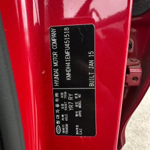 Hyundai Elantra 2015 Red Auto Petrol