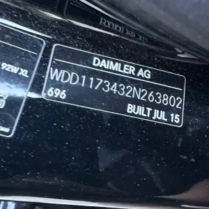 Mercedes Benz CLA200 2015 Black Auto Petrol