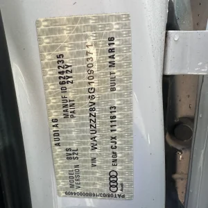 Audi S3 2016 White Auto Petrol