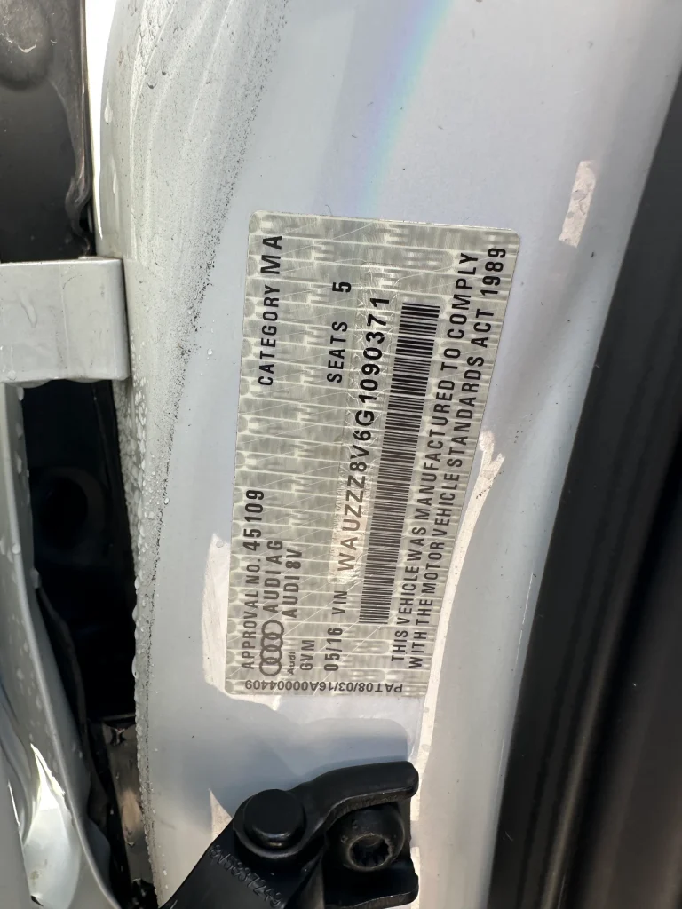 Audi S3 2016 White Auto Petrol