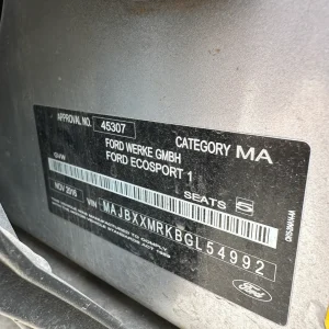 Ford Ecosport 2016 Silver Auto Petrol