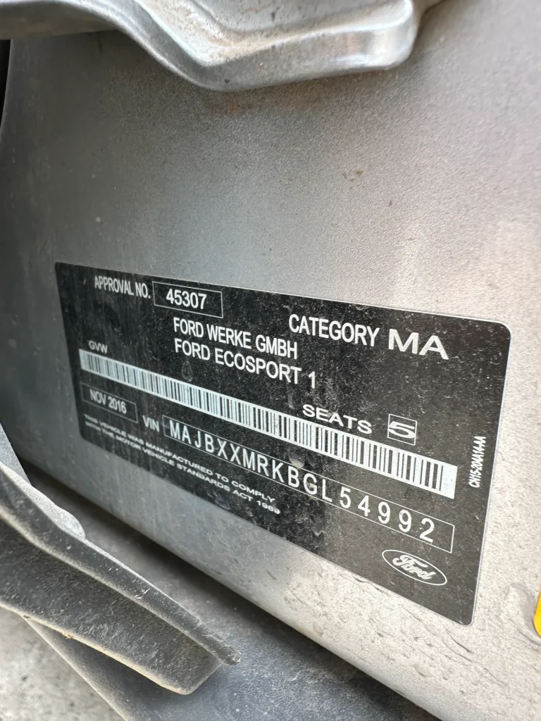 Ford Ecosport 2016 Silver Auto Petrol