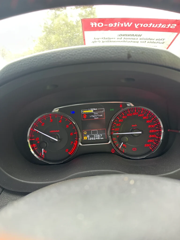Subaru Wrx 2016 Blue Man Petrol