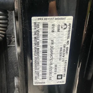 Holden Equinox 2017 Black Auto Petrol