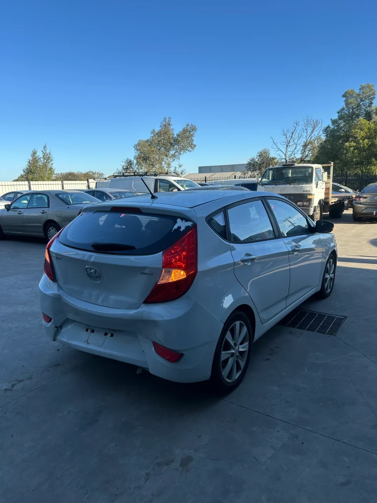 Hyundai Accent 2017 White Auto Petrol