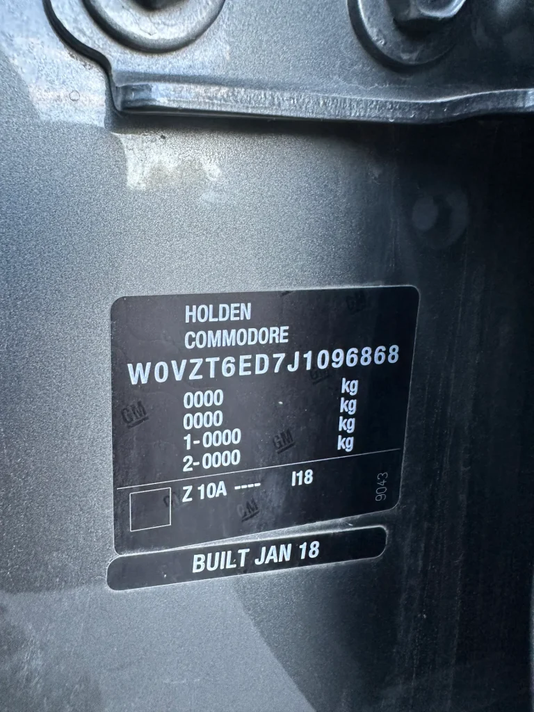 Holden Calais V 2018 Grey Auto Petrol