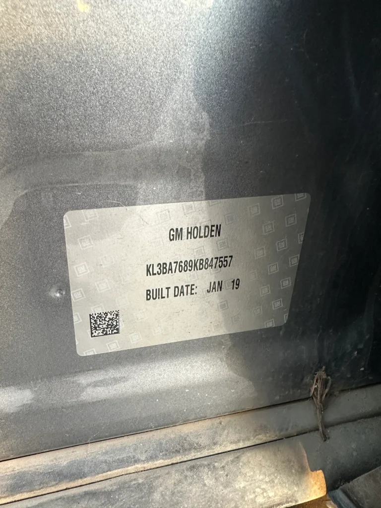 Holden Trax 2019 Grey Auto Petrol