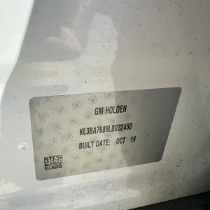 Holden Trax 2019 White Auto Petrol