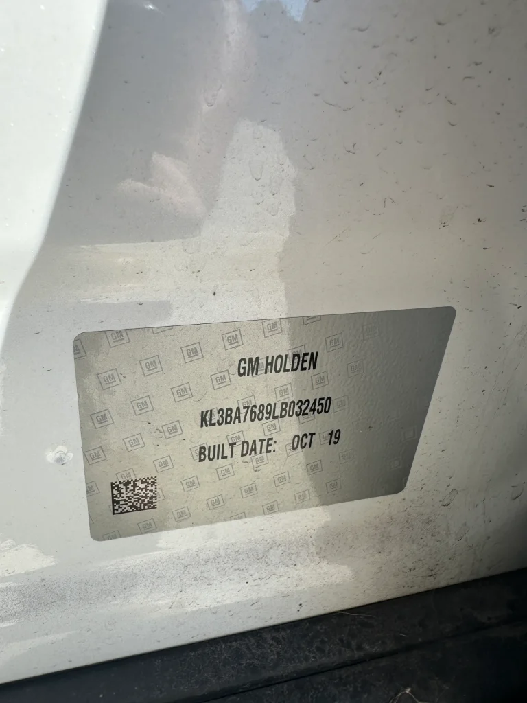 Holden Trax 2019 White Auto Petrol