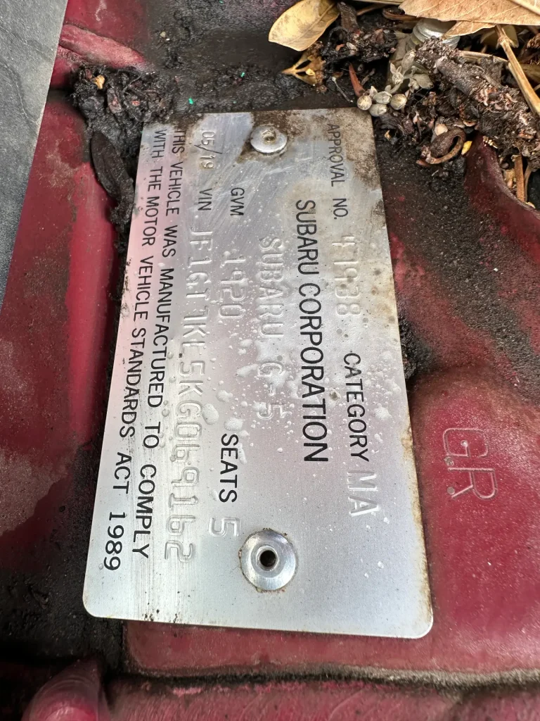 Subaru Impreza 2019 Red Auto Petrol