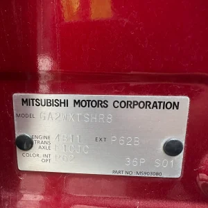 Mitsubishi ASX 2020 Red Auto Petrol