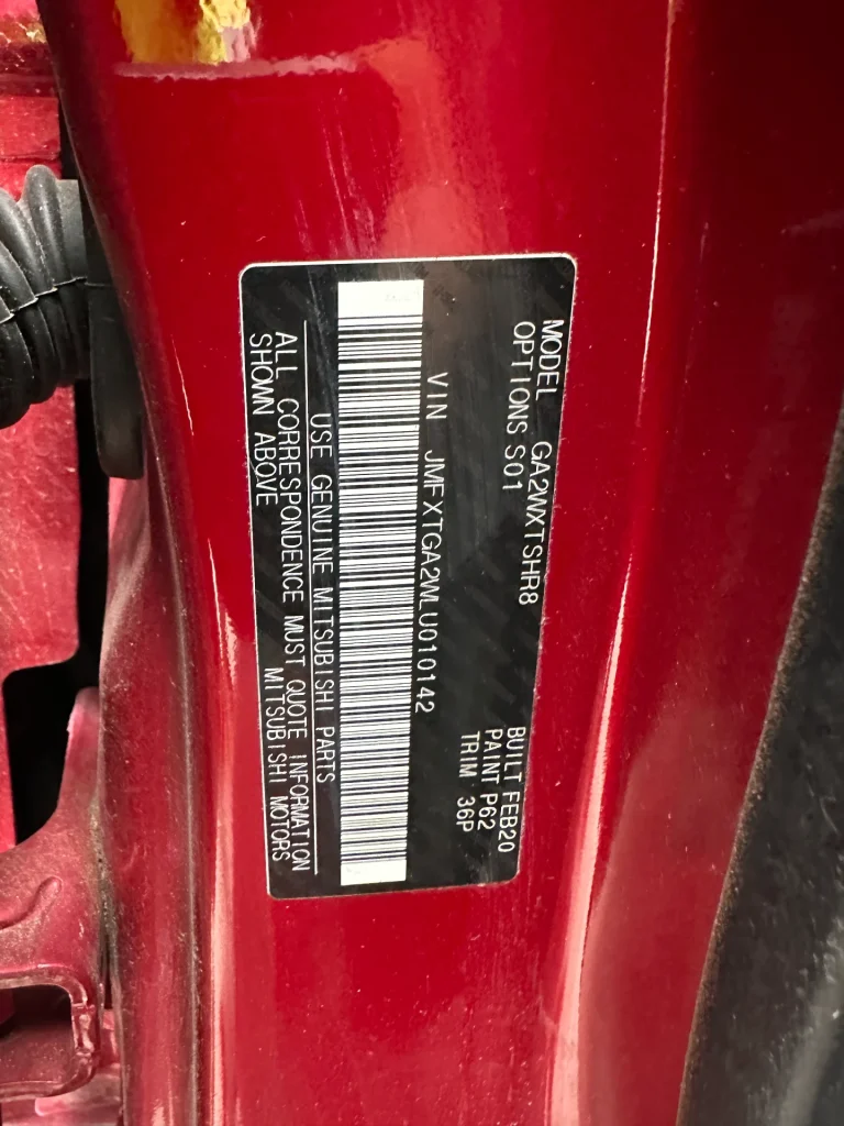 Mitsubishi ASX 2020 Red Auto Petrol