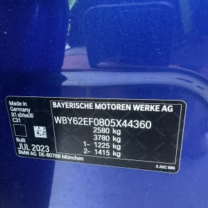 Bmw iX1 2023 Blue Auto Electric