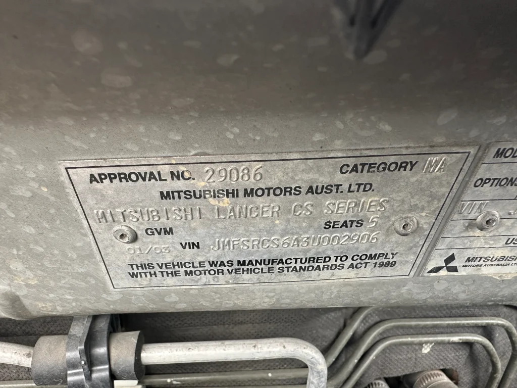 Mitsubishi Lancer 2002 Silver Auto Petrol