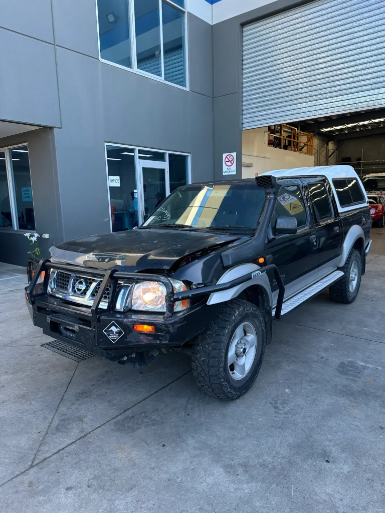 Nissan Navara 2002 Black Man Diesel
