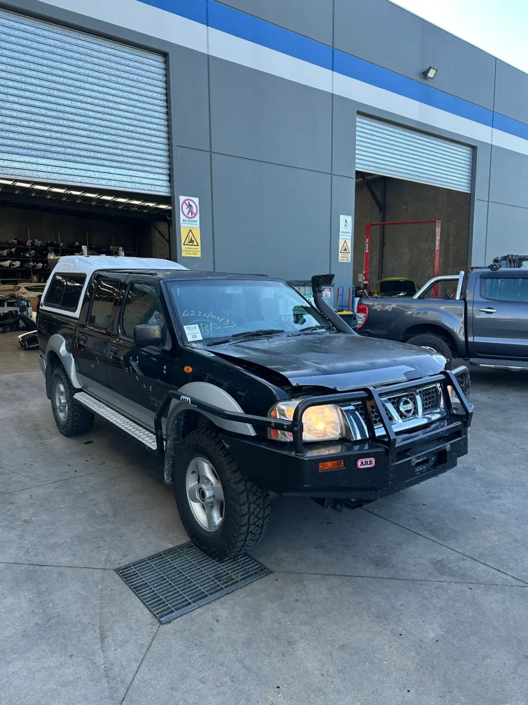 Nissan Navara 2002 Black Man Diesel