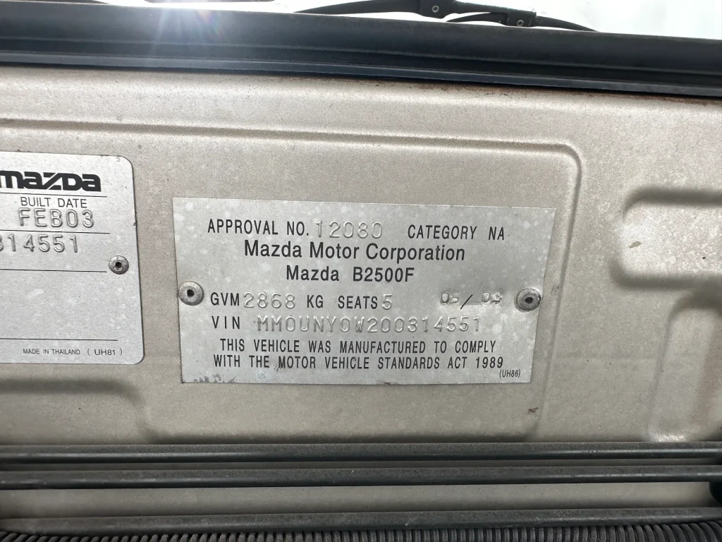 Mazda Bravo 2003 Gold Man Diesel
