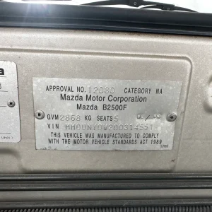Mazda Bravo 2003 Gold Man Diesel
