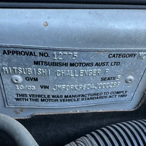 Mitsubishi Challenger 2003 Silver Auto Petrol