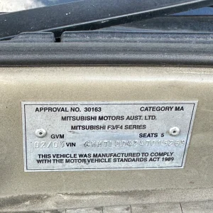 Mitsubishi Magna 2004 Gold Auto Petrol