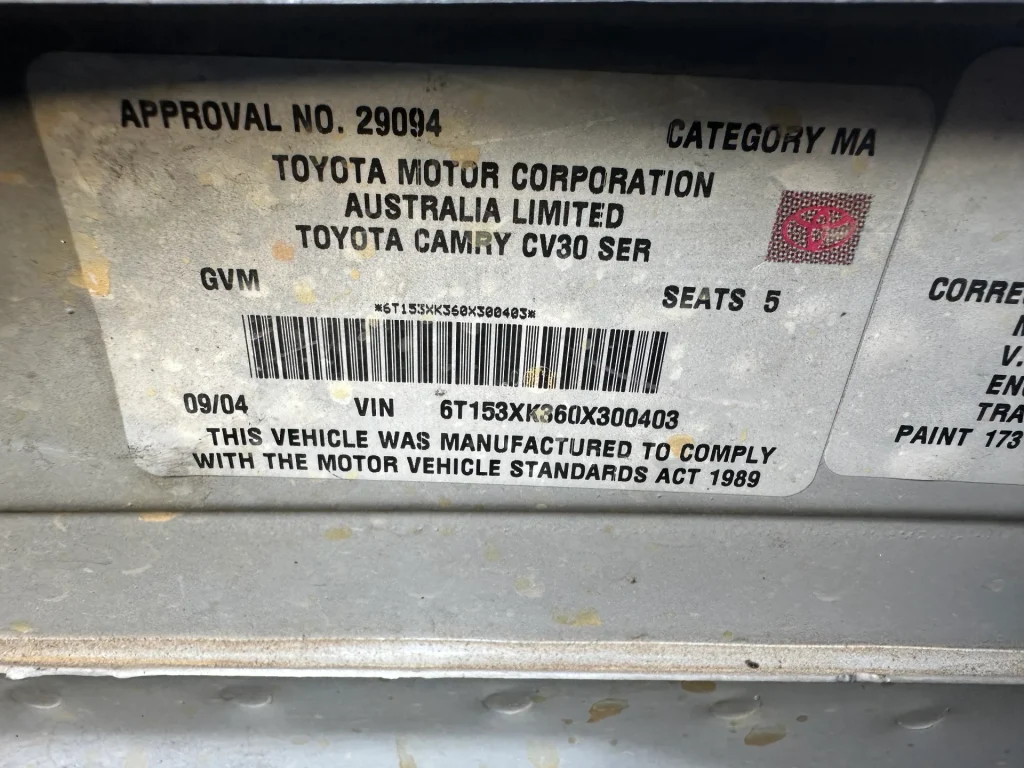 Toyota Camry 2004 Silver Auto Petrol