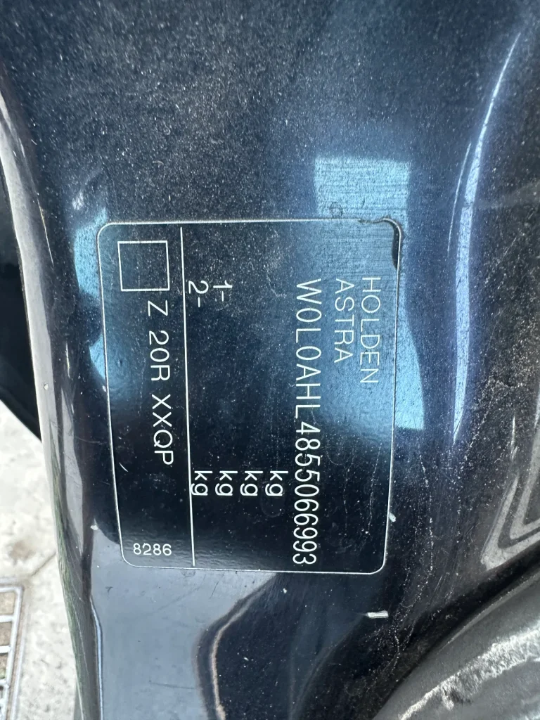 Holden Astra 2005 Black Auto Petrol
