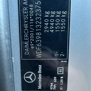 Mercedes Benz Viano 2006 Silver Auto Diesel