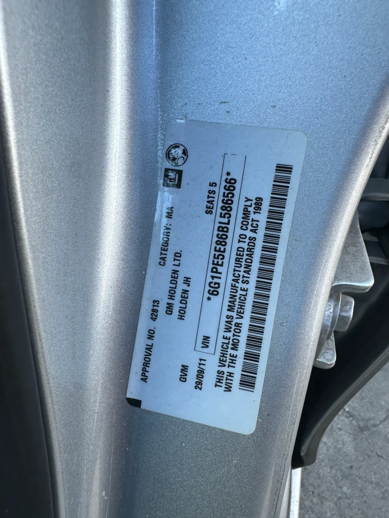 Holden Commodore 2007 Silver Auto Dual Fuel LPG