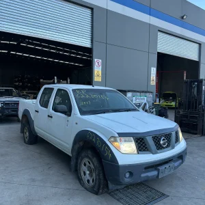 Nissan Navara 2008 White Auto Diesel
