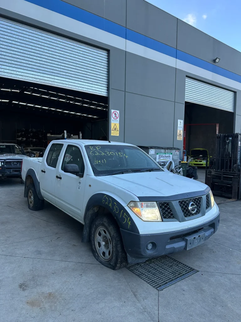 Nissan Navara 2008 White Auto Diesel