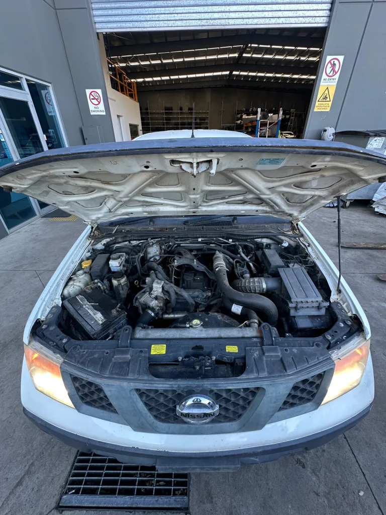 Nissan Navara 2008 White Auto Diesel