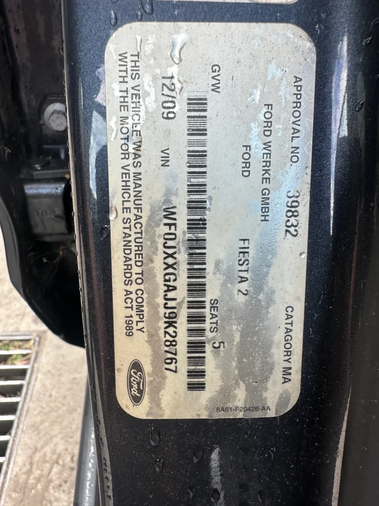 Ford Fiesta 2009 Grey Auto Petrol