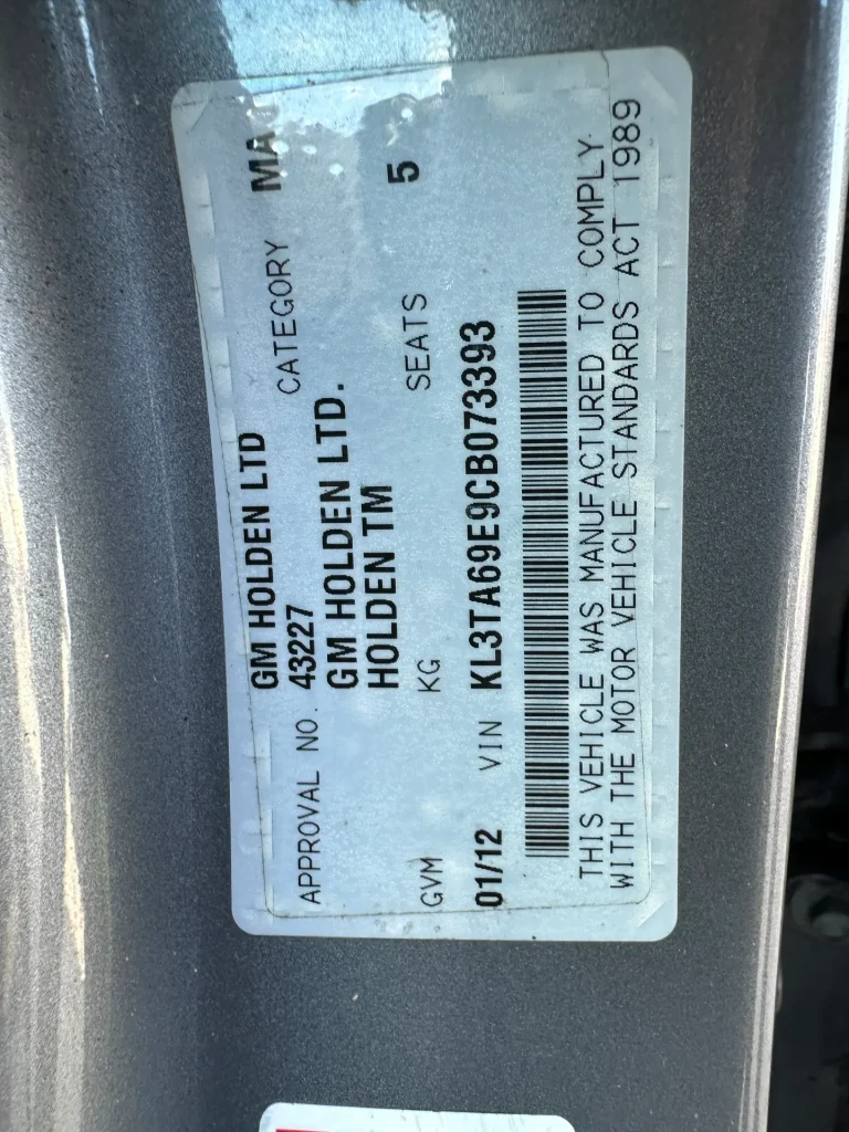 Holden Barina 2011 Grey Auto Petrol