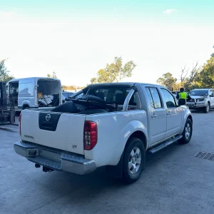 Nissan Navara 2011 White Auto Diesel