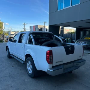 Nissan Navara 2011 White Auto Diesel